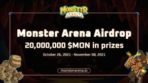 бесплатный NFT от Monster Arena